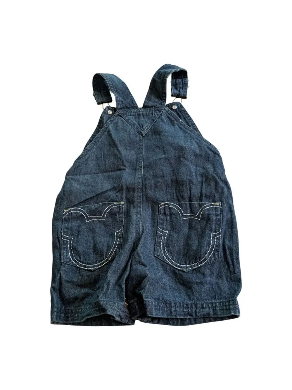 NEW Disney Baby Unisex Denim Shortall Set Size 18M